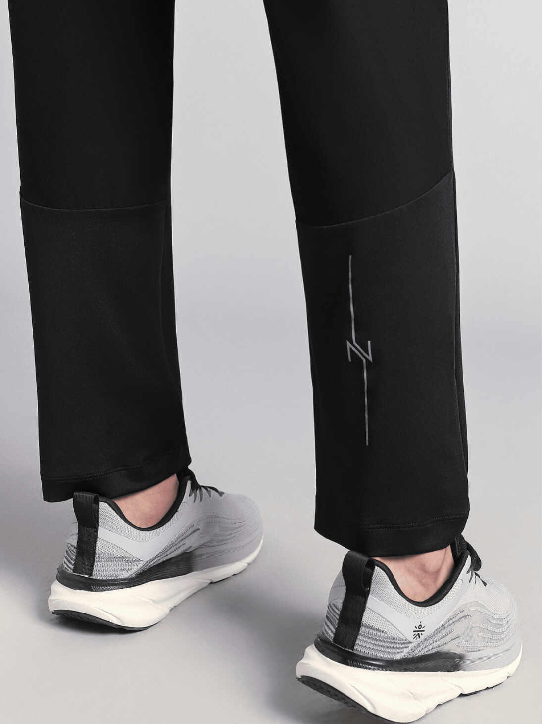 Men's After Black Dark Running Trackpants