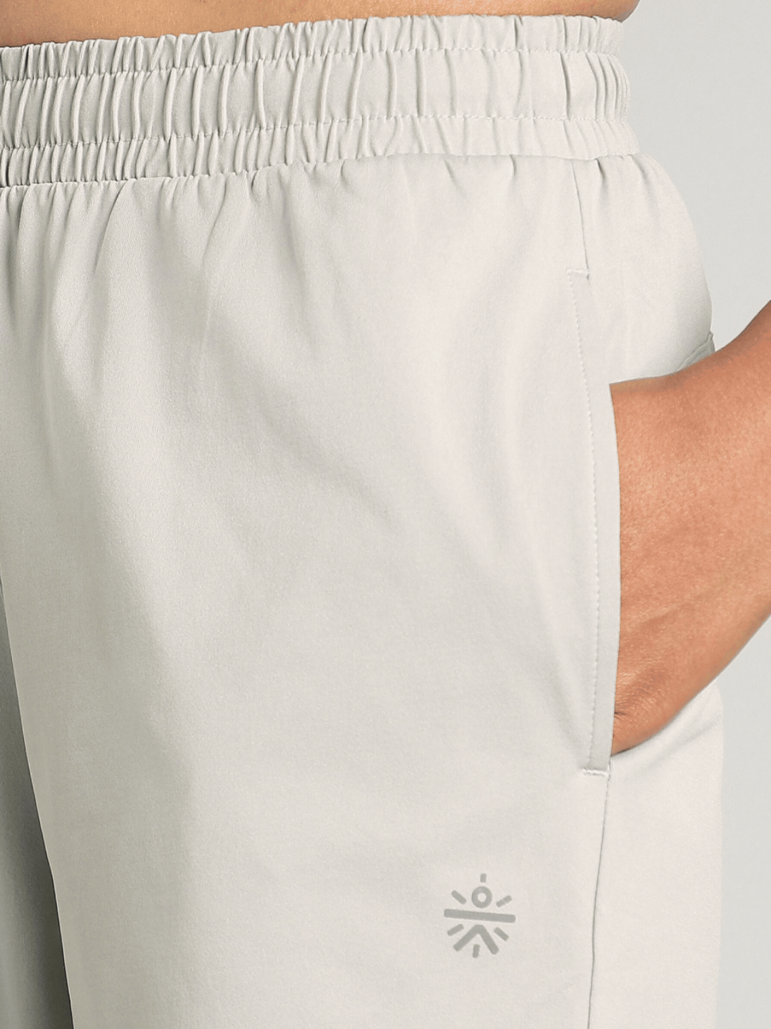 Women's Grey In Motion Run Trackpants