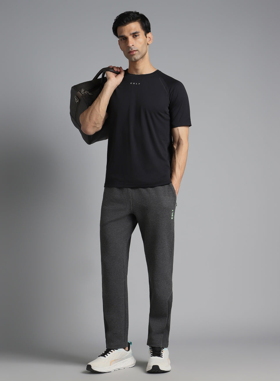 Men's Black Urban Comfort Travel Pants