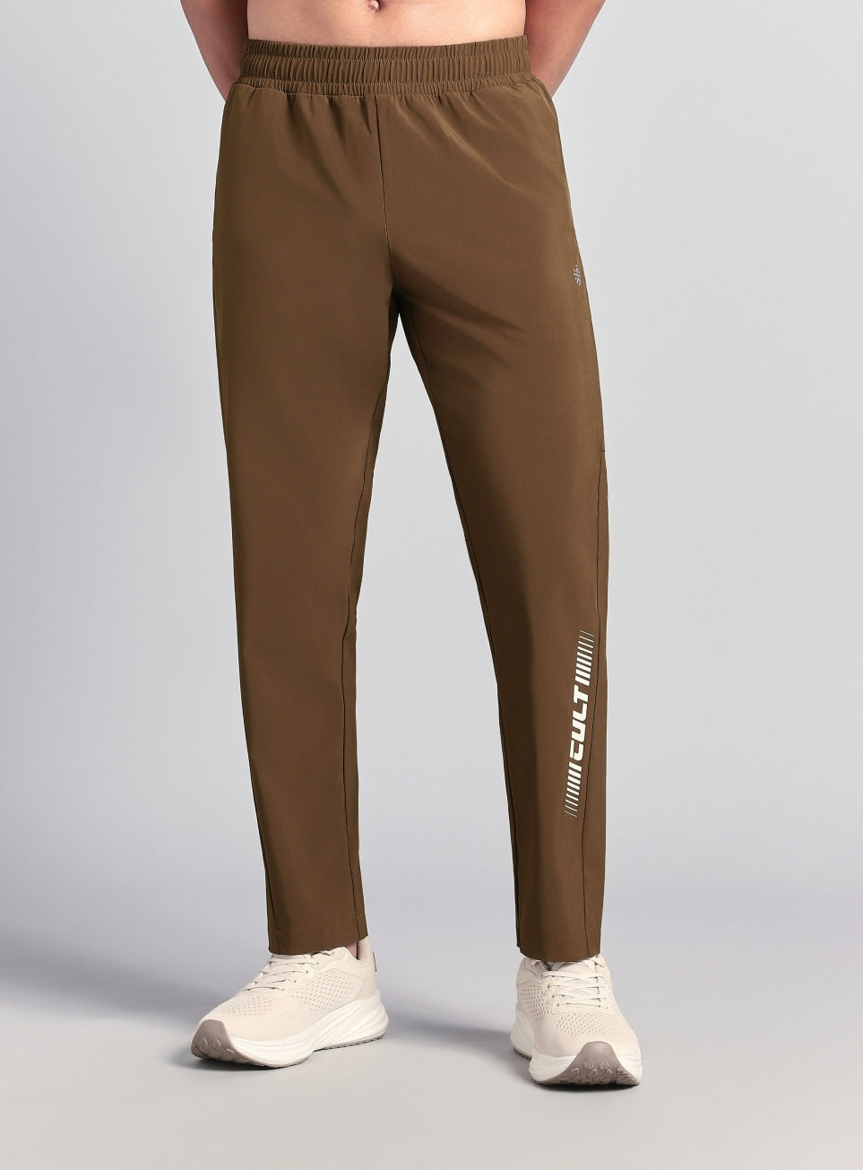 Men's Brown Pro Movement Runner's Trackpants