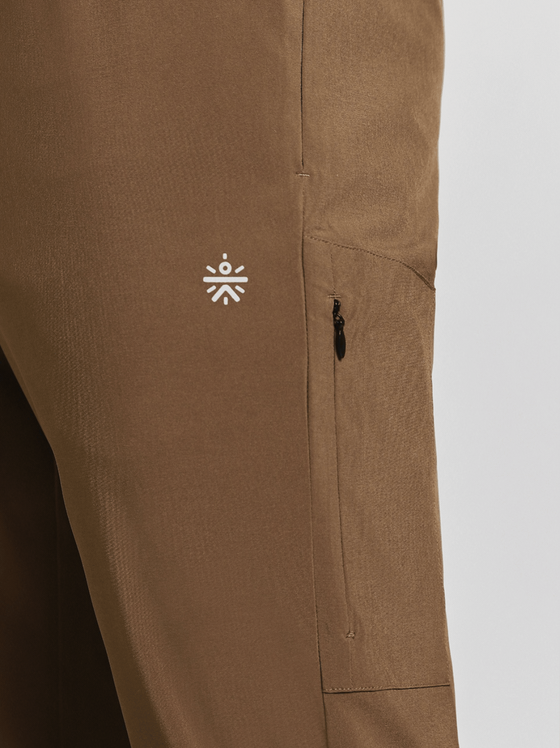 Men's Brown Pro Movement Runner's Trackpants