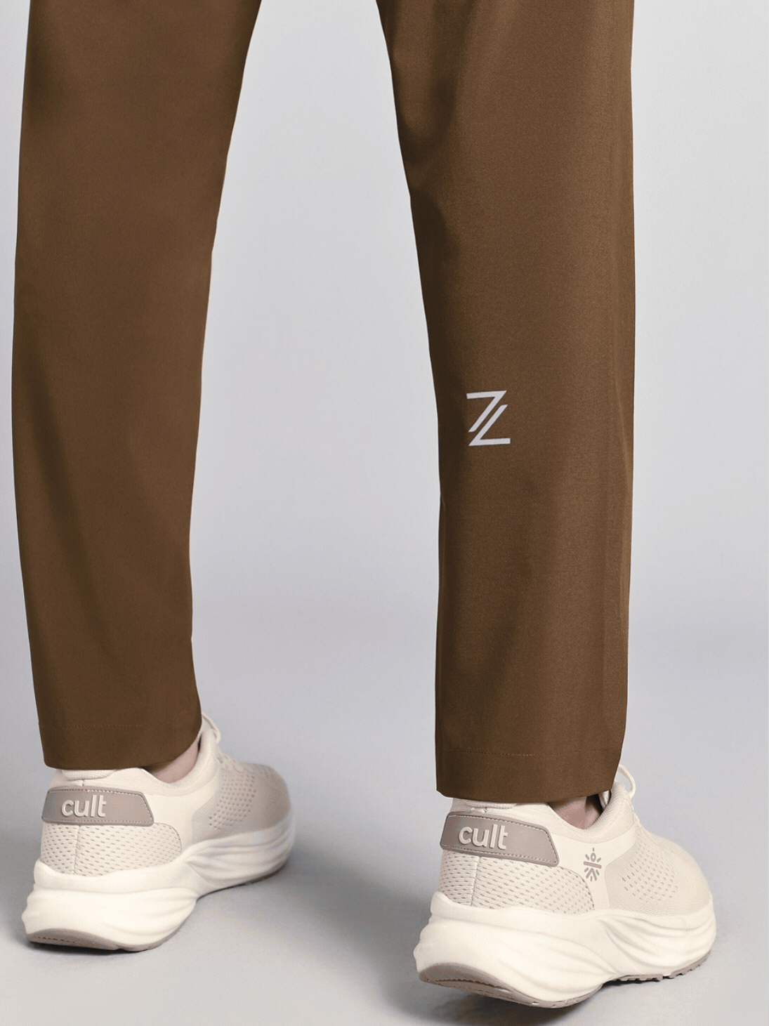 Men's Brown Pro Movement Runner's Trackpants