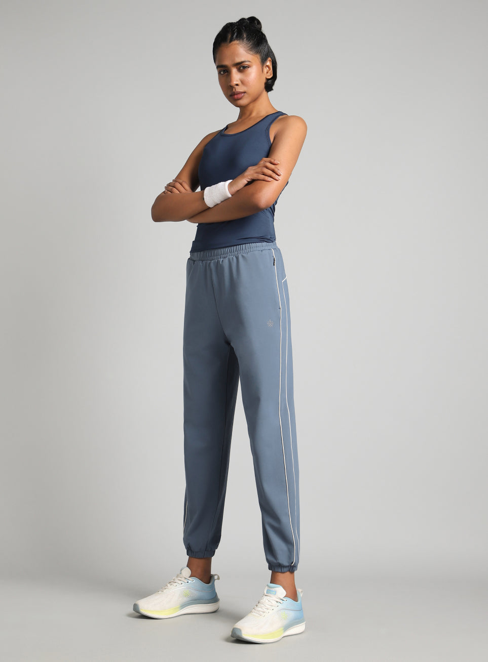 Women's Blue Running Pro Joggers