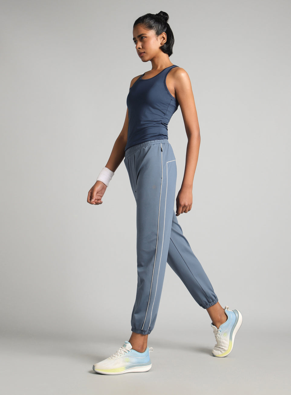 Women's Blue Running Pro Joggers