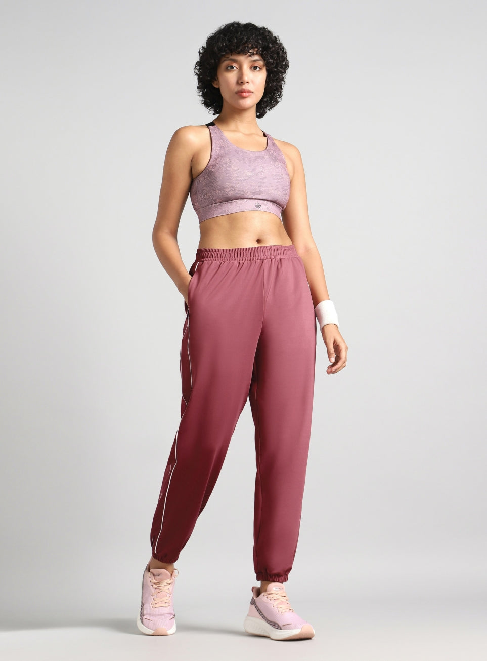 Women's Brown Running Pro Joggers