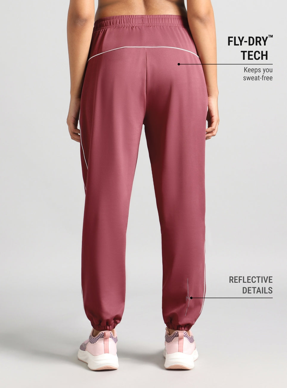 Women's Brown Running Pro Joggers
