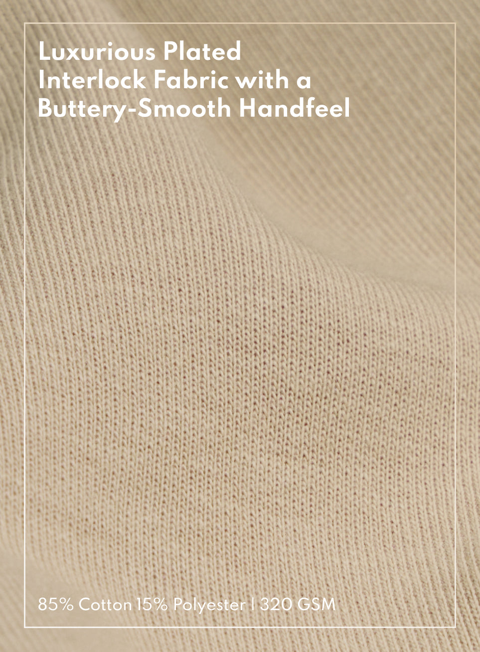 Men's Beige Ultra Luxe Tailored Shorts