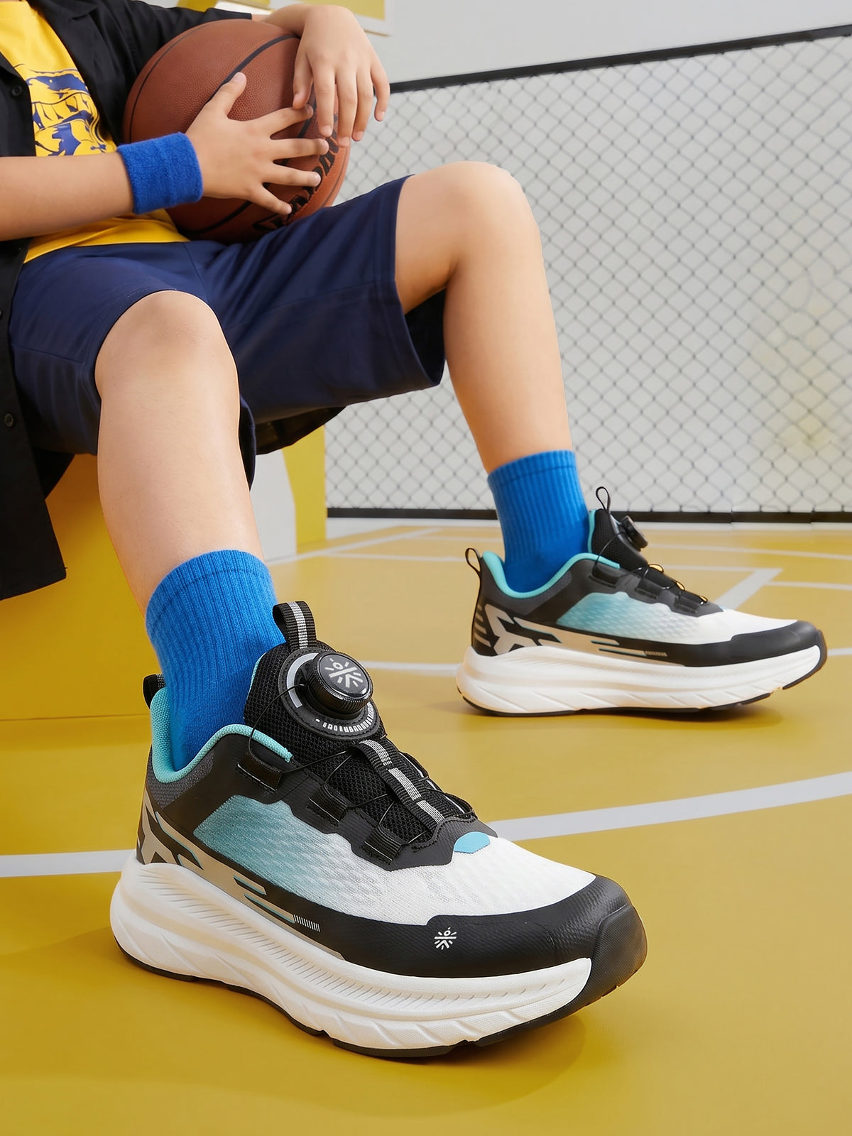 cult Kids' SkyBurst Running Shoes - Ice Blue