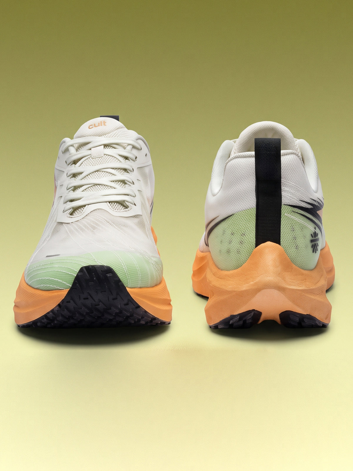 cult Men's ApexRacer Running Shoes - White