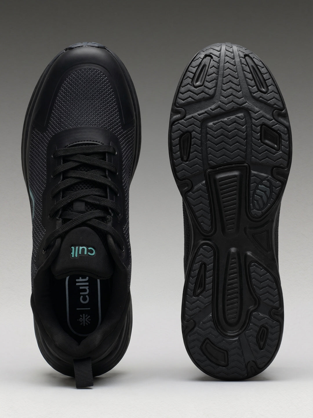 cult Men's GridWeave Walking Shoes - Black