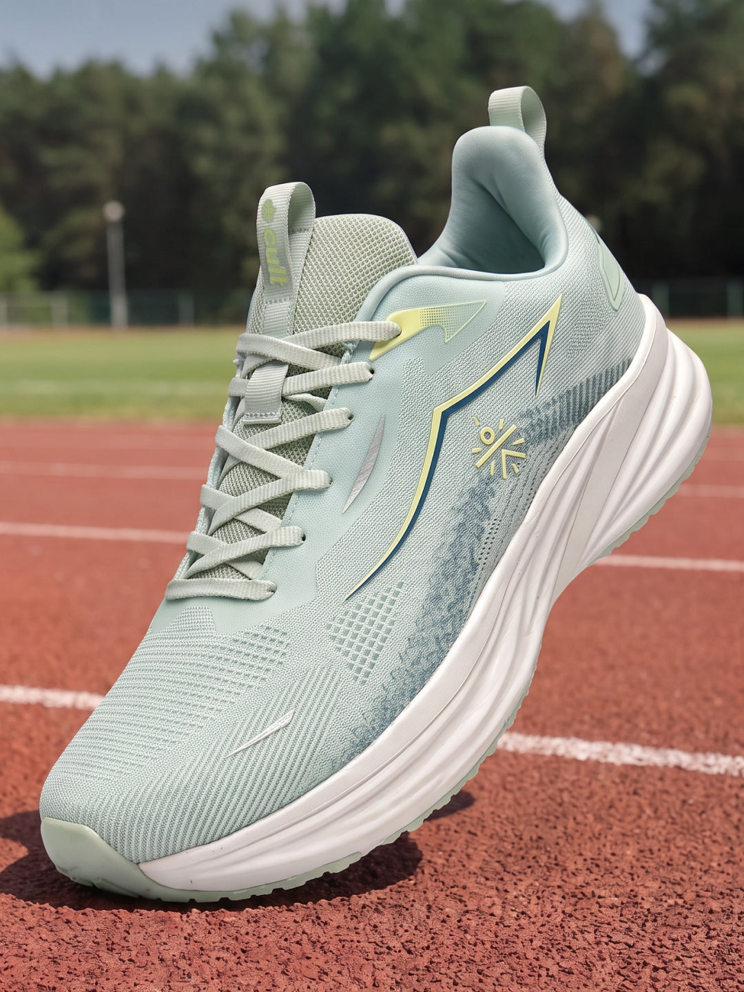 cult Men's PulseKnit Running Shoes - Mint Green