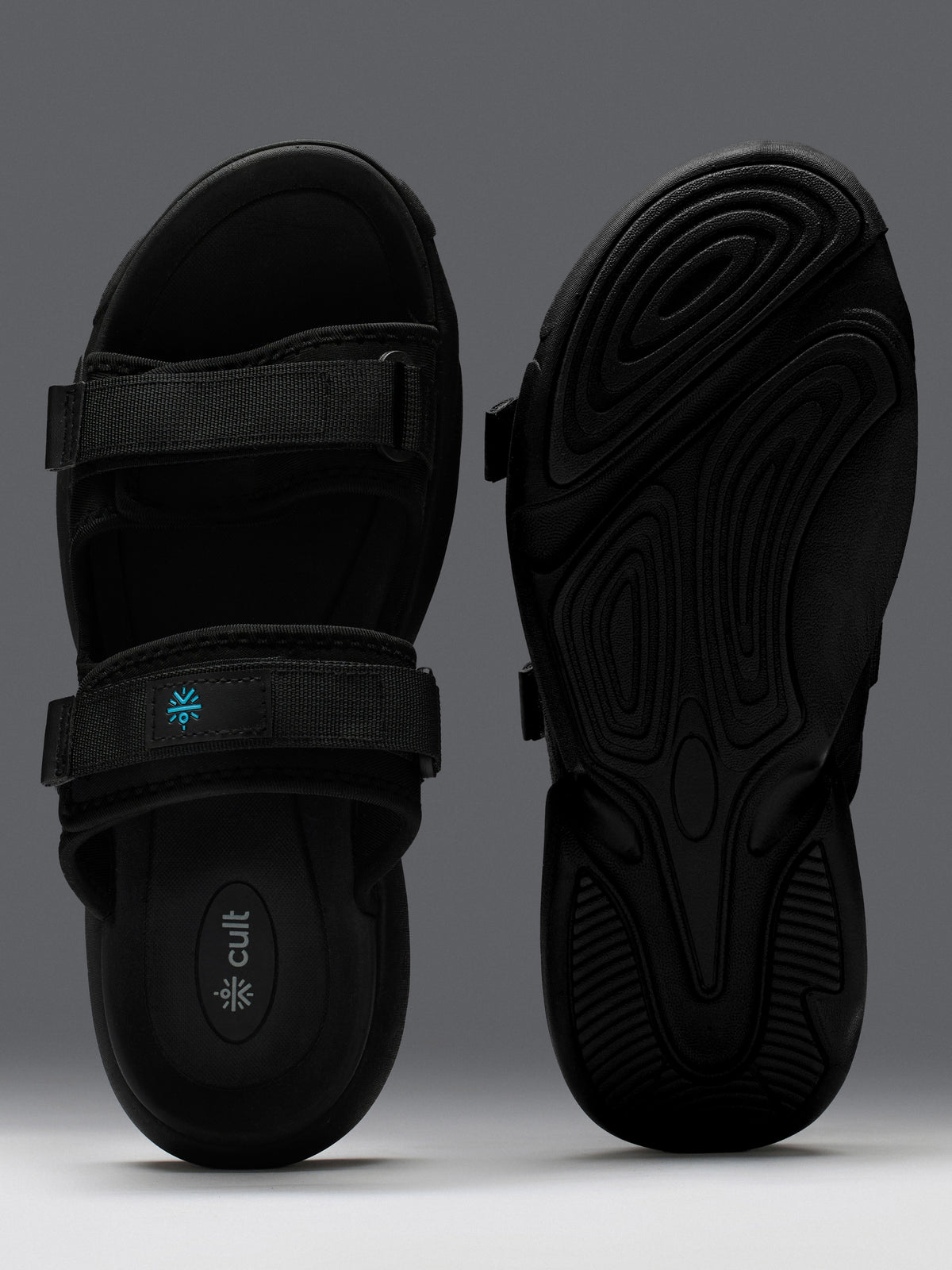 cult Men's SoftTread Sliders - Black