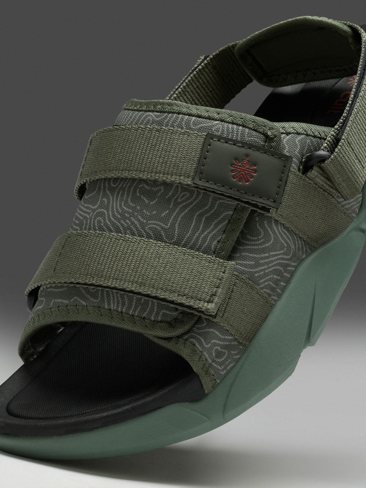 cult Men's FlexStrap Sandals - Olive