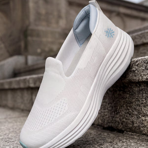 cult Women's PlushStride Walking Shoes - White