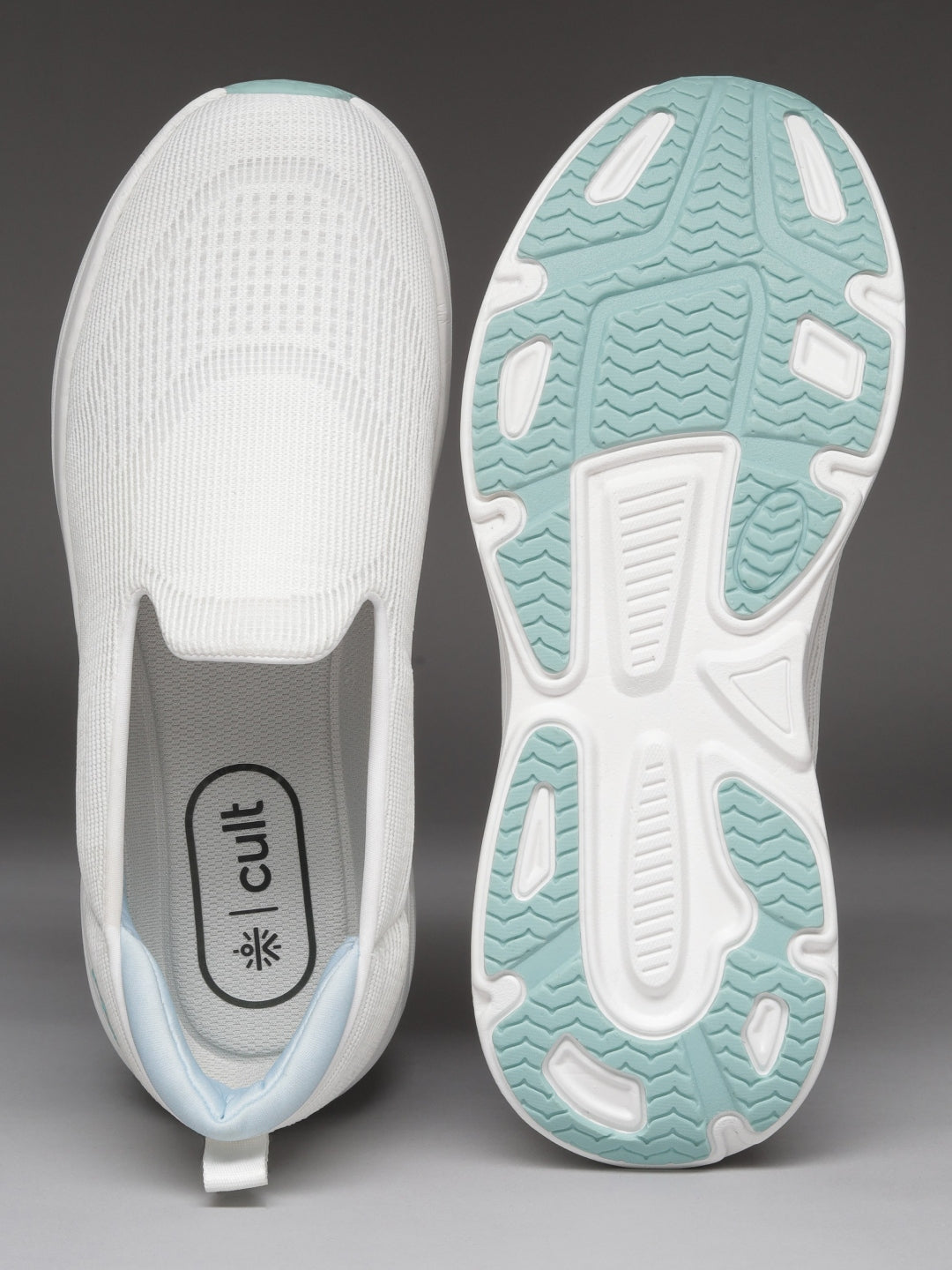 cult Women's PlushStride Walking Shoes - White