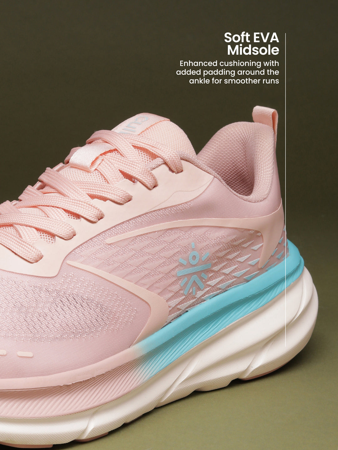 cult Women's CloudRise Running Shoes - Peach