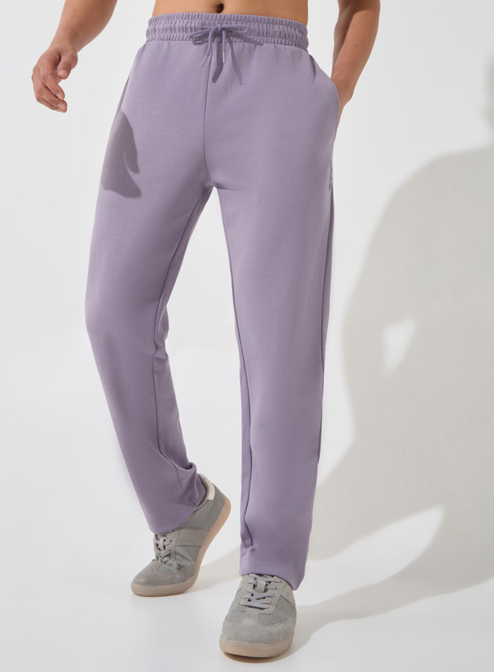 Men's Purple Ultra Luxe Classic Trackpants