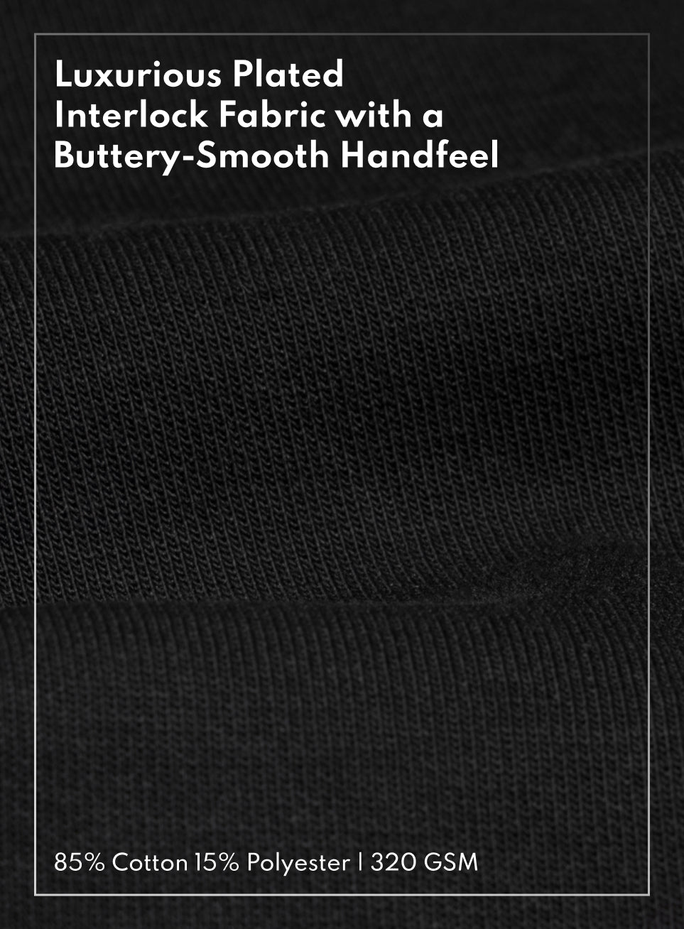 Men's Black Ultra Luxe Tailored Trackpants