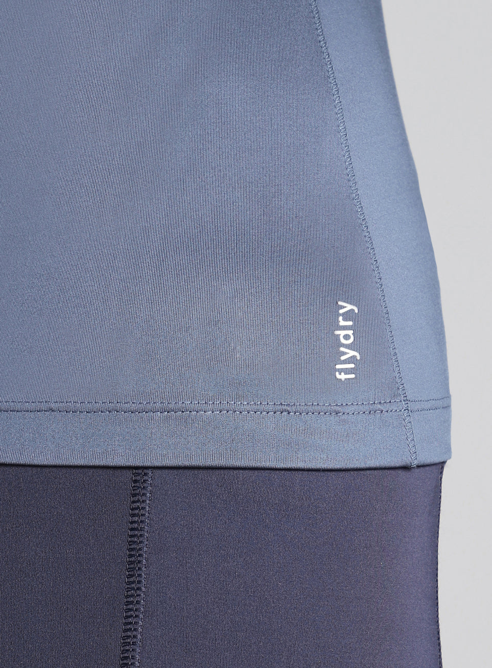Women's Blue Power Full Sleeve Compression T-shirt