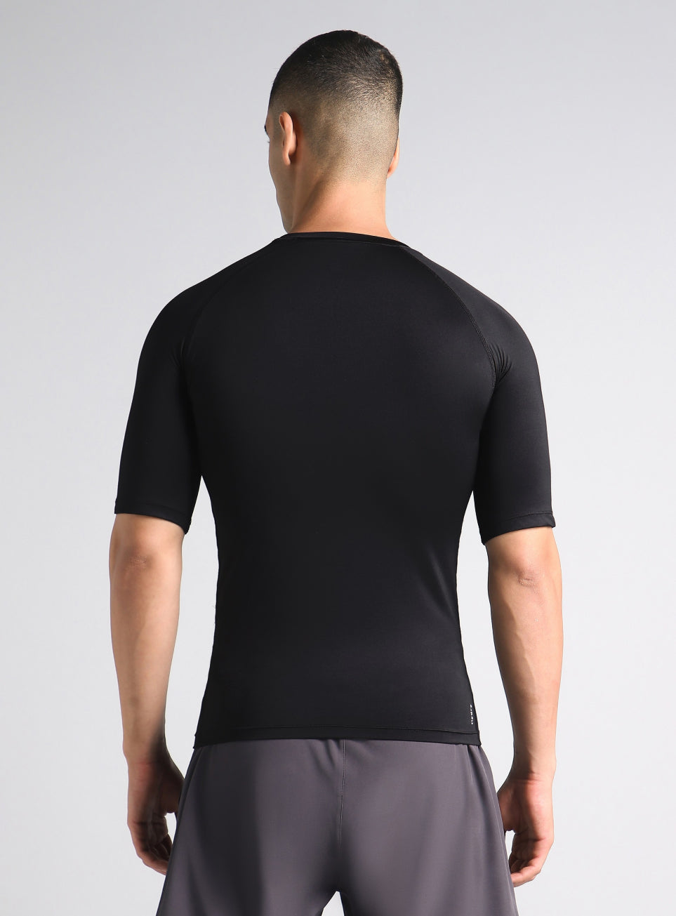 Men's Black Power Compression T-shirt