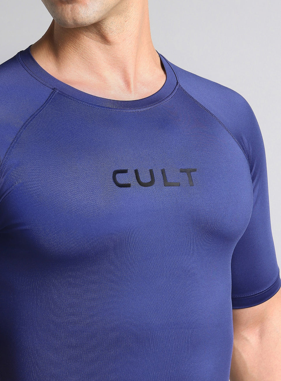 Men's Navy Power Compression T-shirt