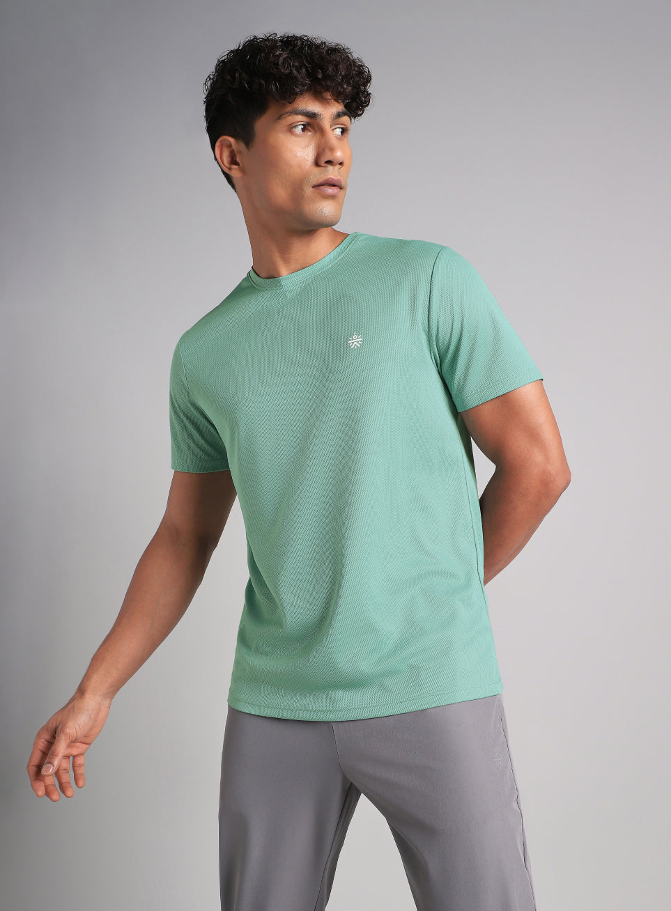 Men's Green Train All Fly Dry T-Shirt