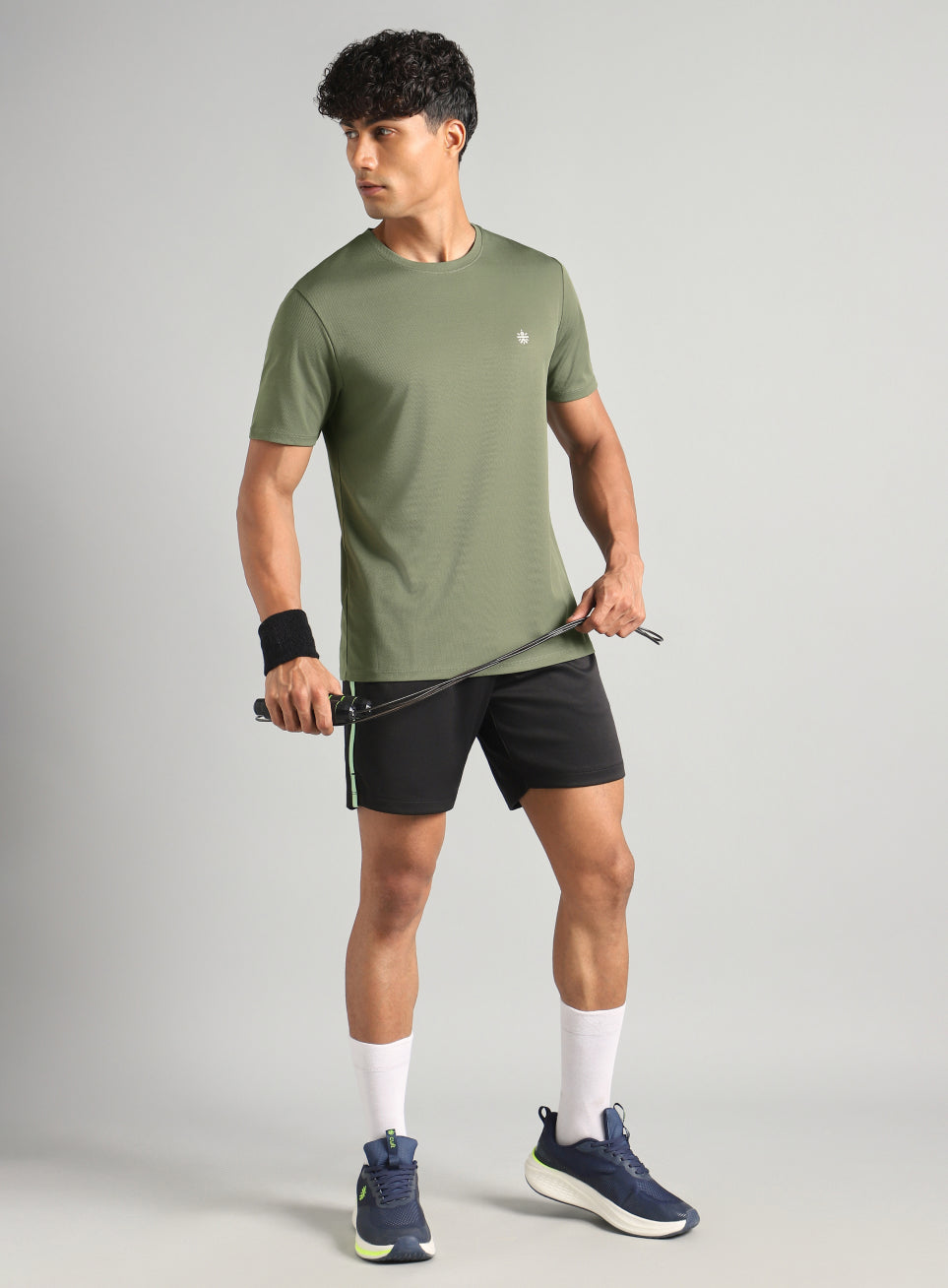 Men's Olive Train All FLY-DRY T-Shirt