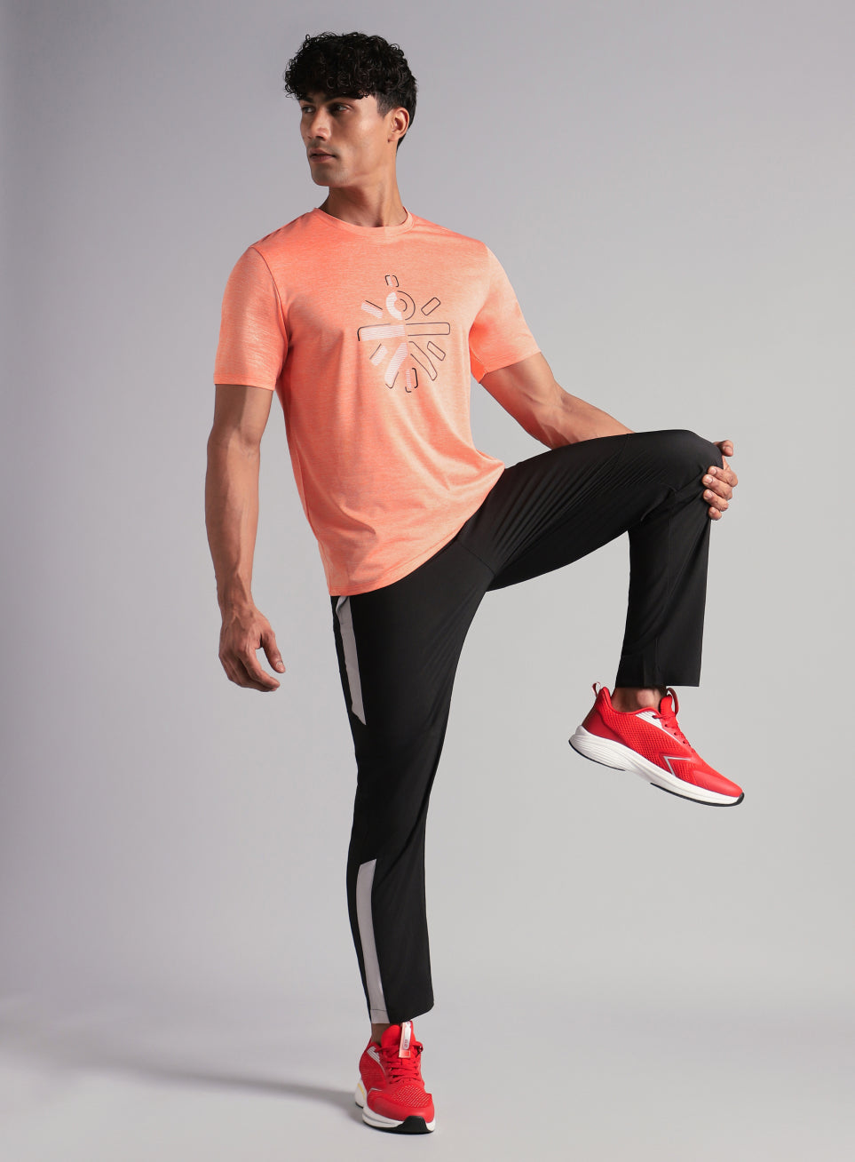 Men's Peach Training Essential T shirt