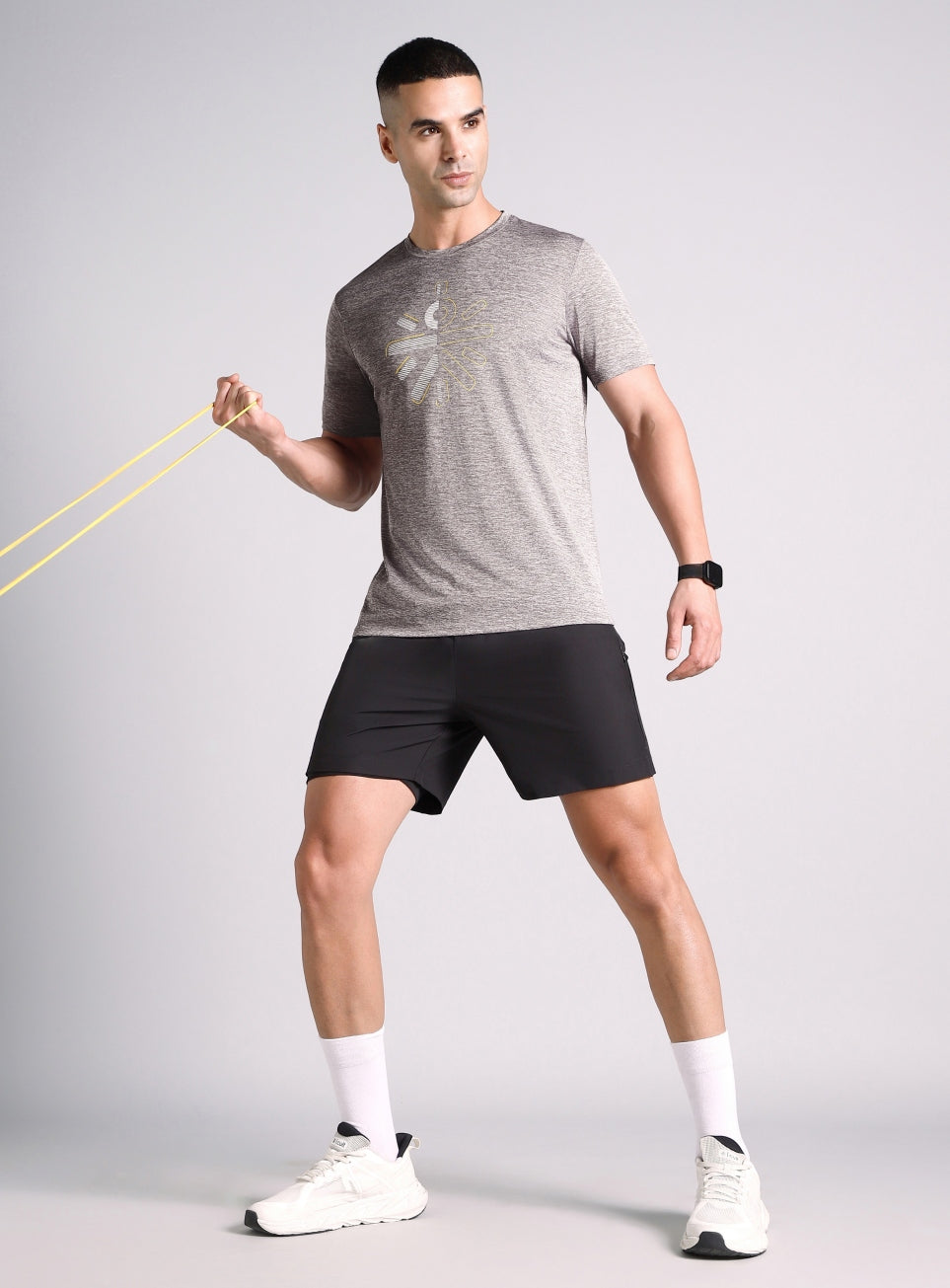 Men's Grey Training Essential T-shirt