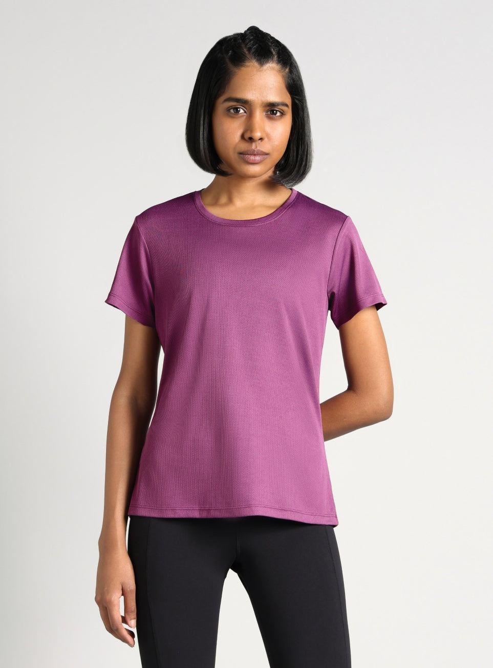 Women's Purple Performance T-shirt