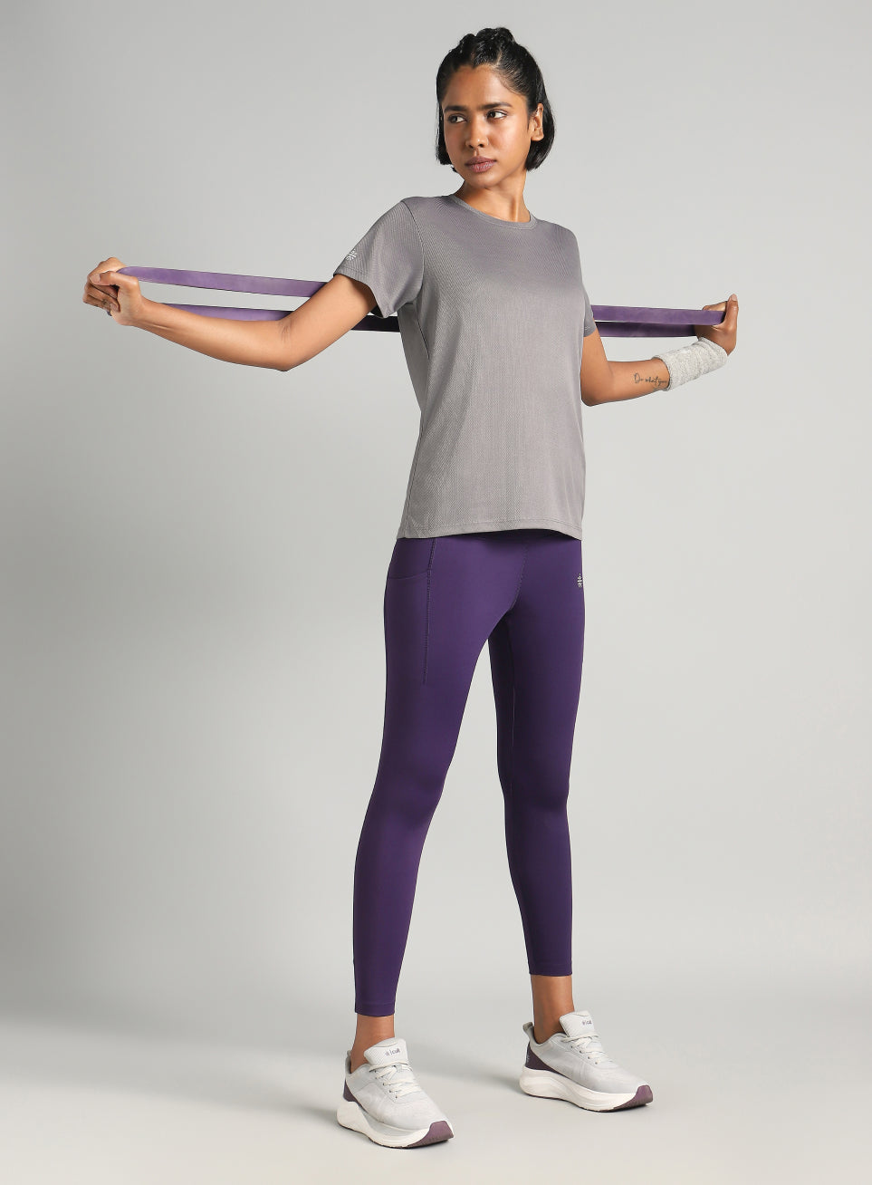 Women's Grey Performance T-Shirt