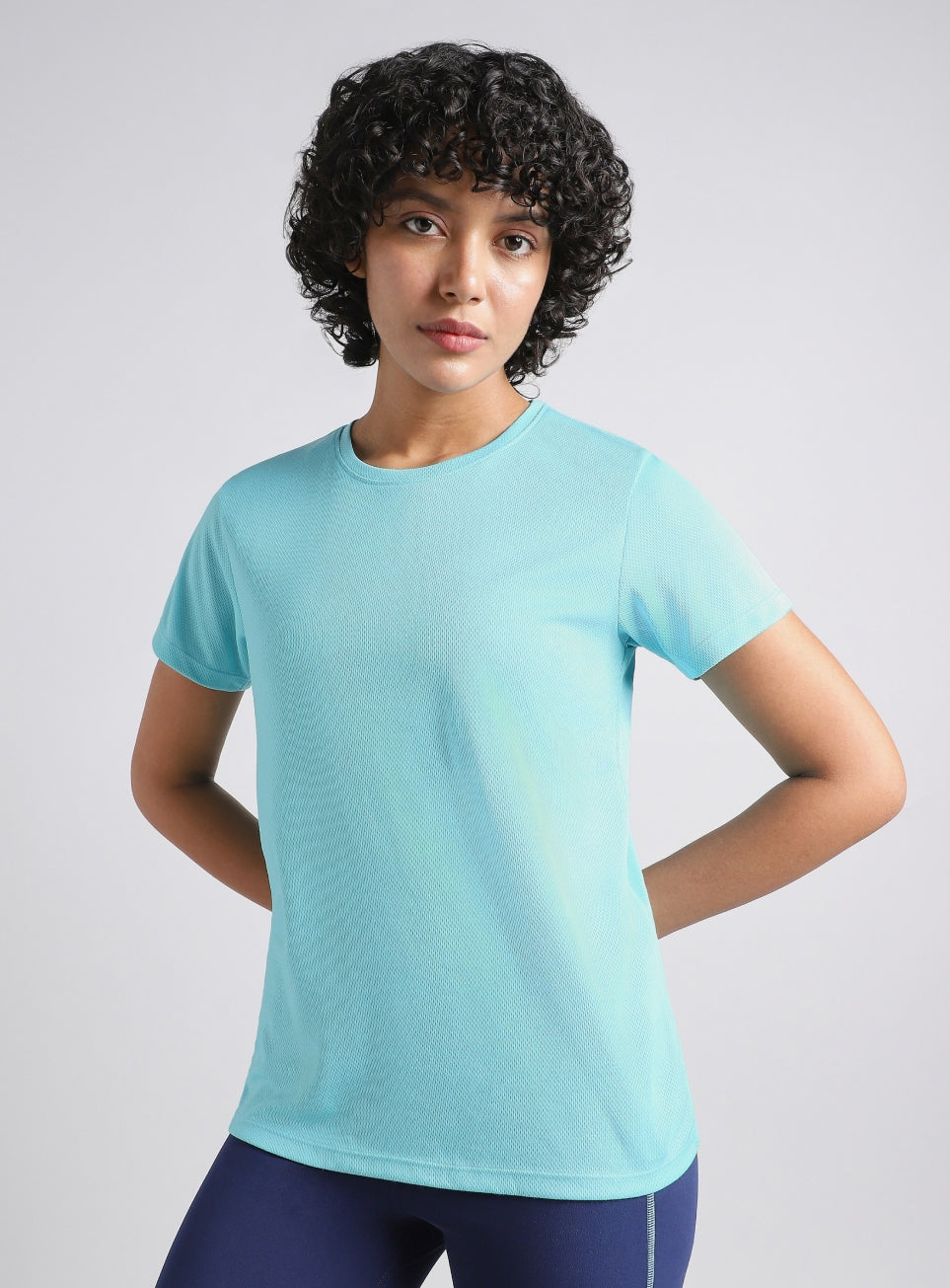 Women's Blue Performance T-shirt