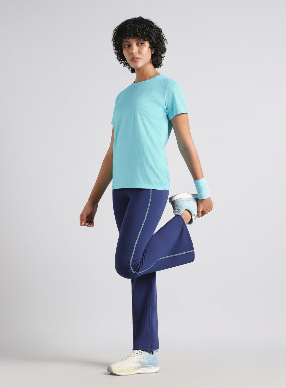 Women's Blue Performance T-shirt