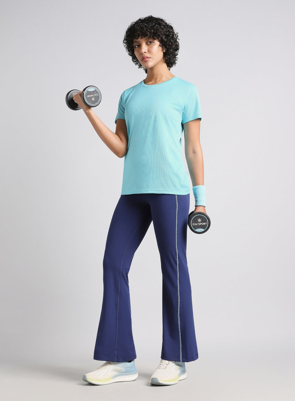 Women's Blue Performance T-shirt