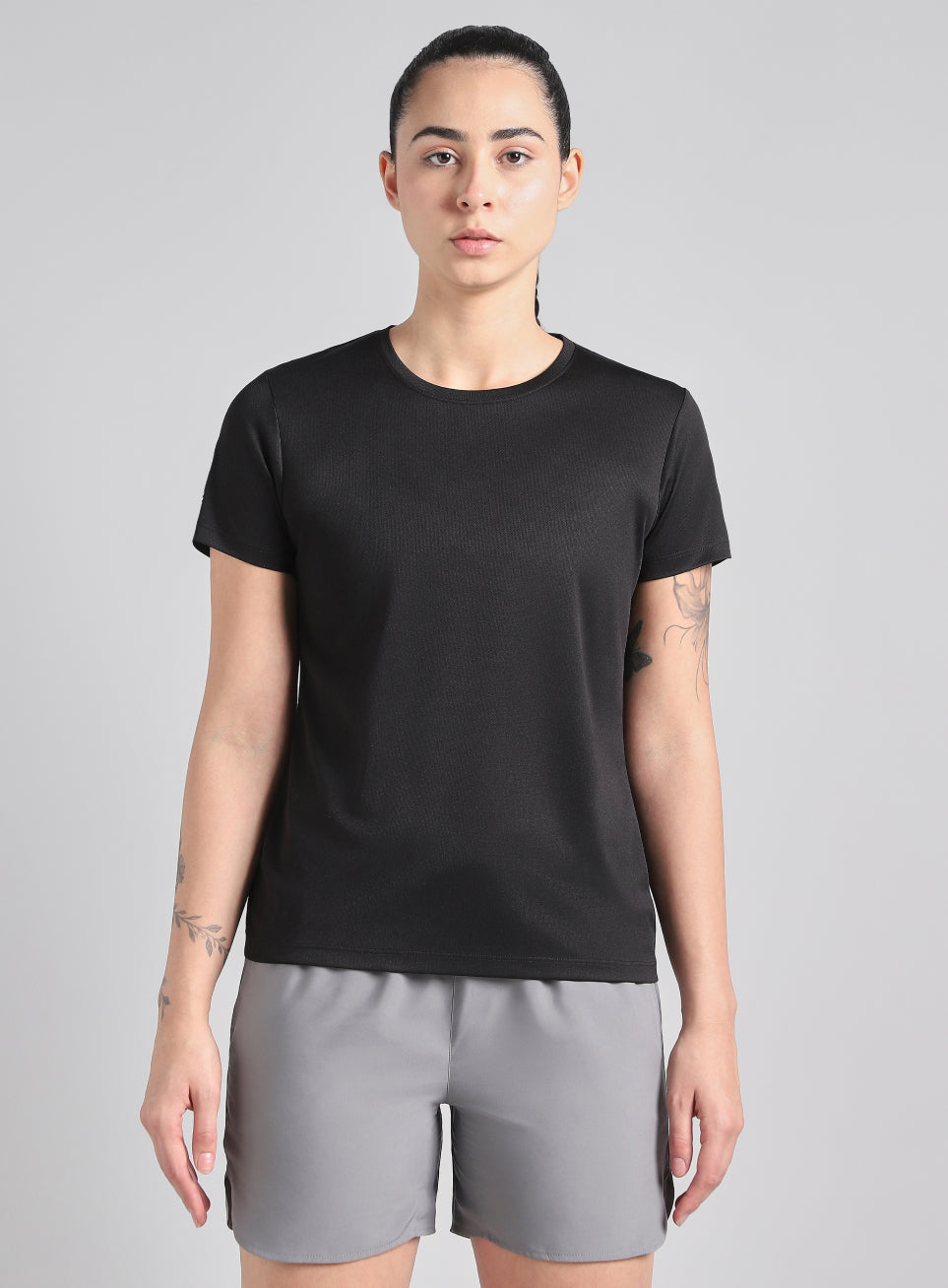 Women's Black Everyday Performance T-Shirt