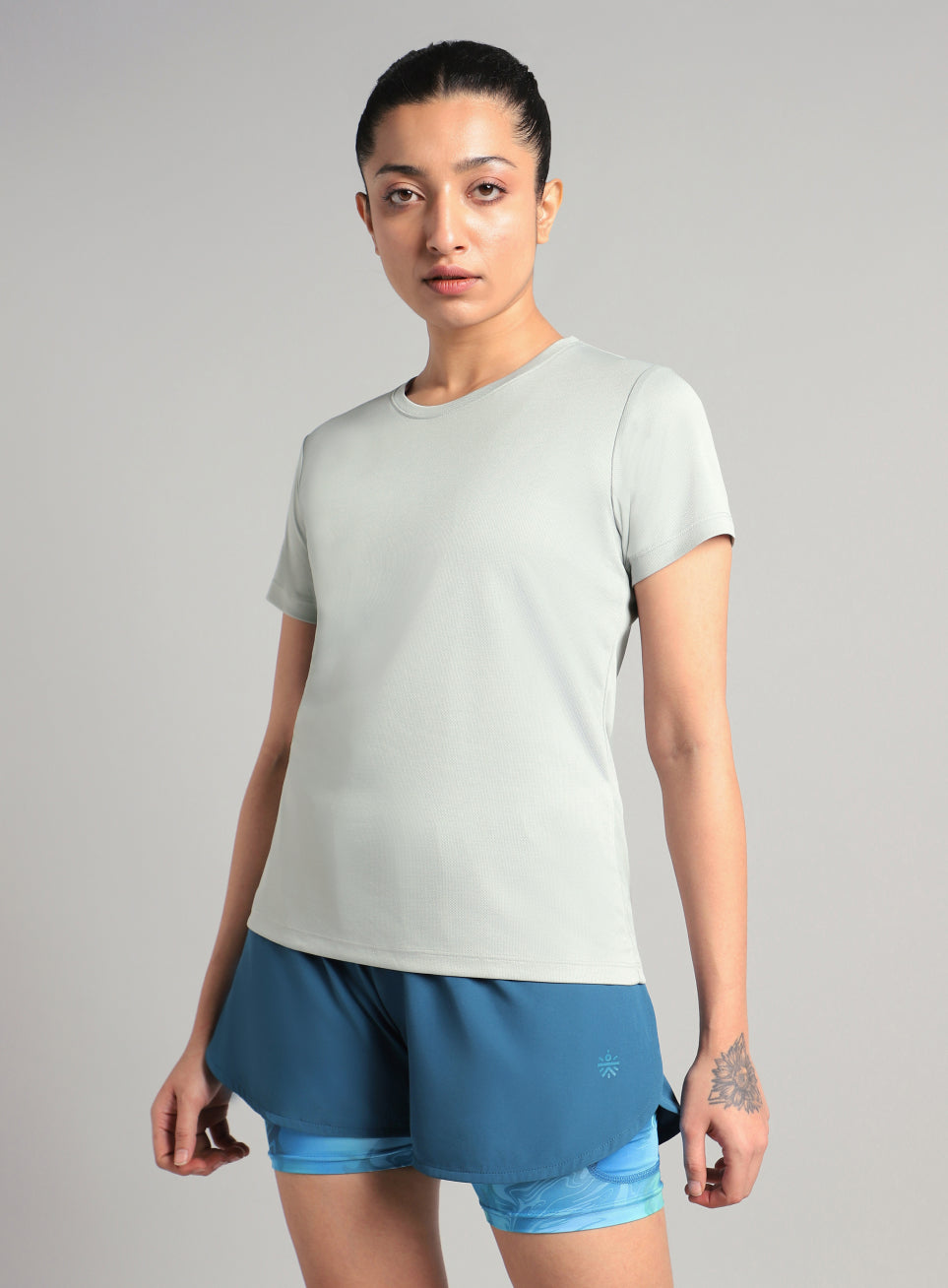 Women's Grey Everyday Performance T-shirt