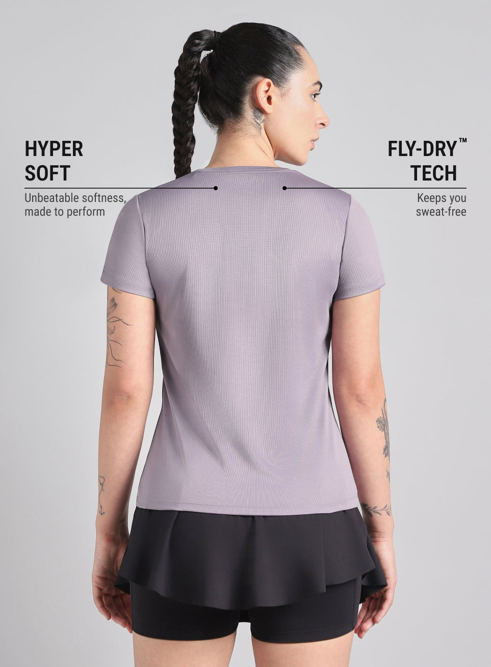 Women's Purple Everyday Performance T-Shirt