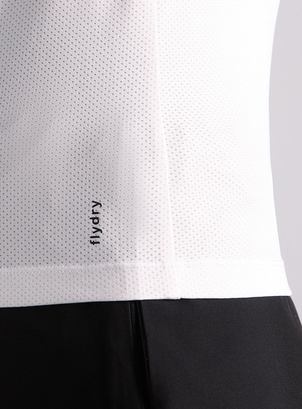 Men's White Train All Day Tank