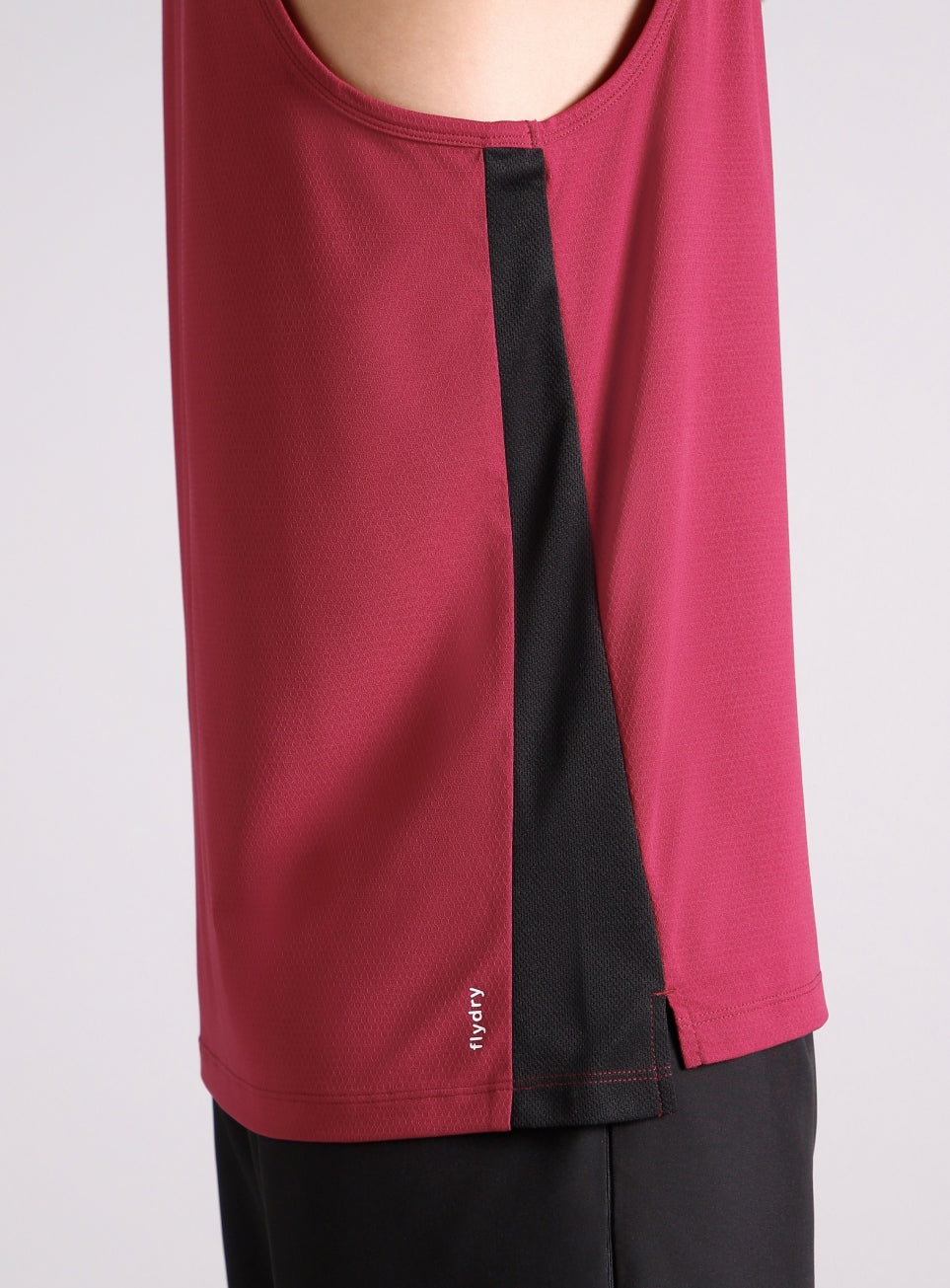 Men's Maroon Pop up Training tank