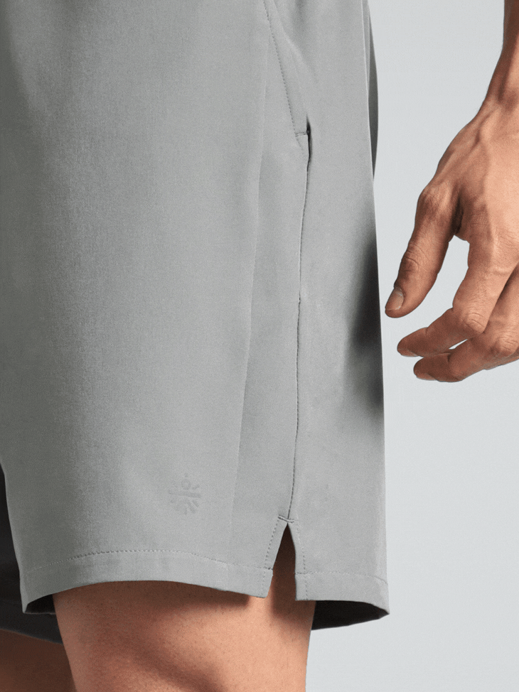 Men's Grey Run Max Shorts