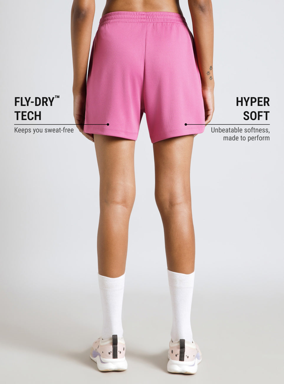 Women's Pink Move All Day Training Shorts