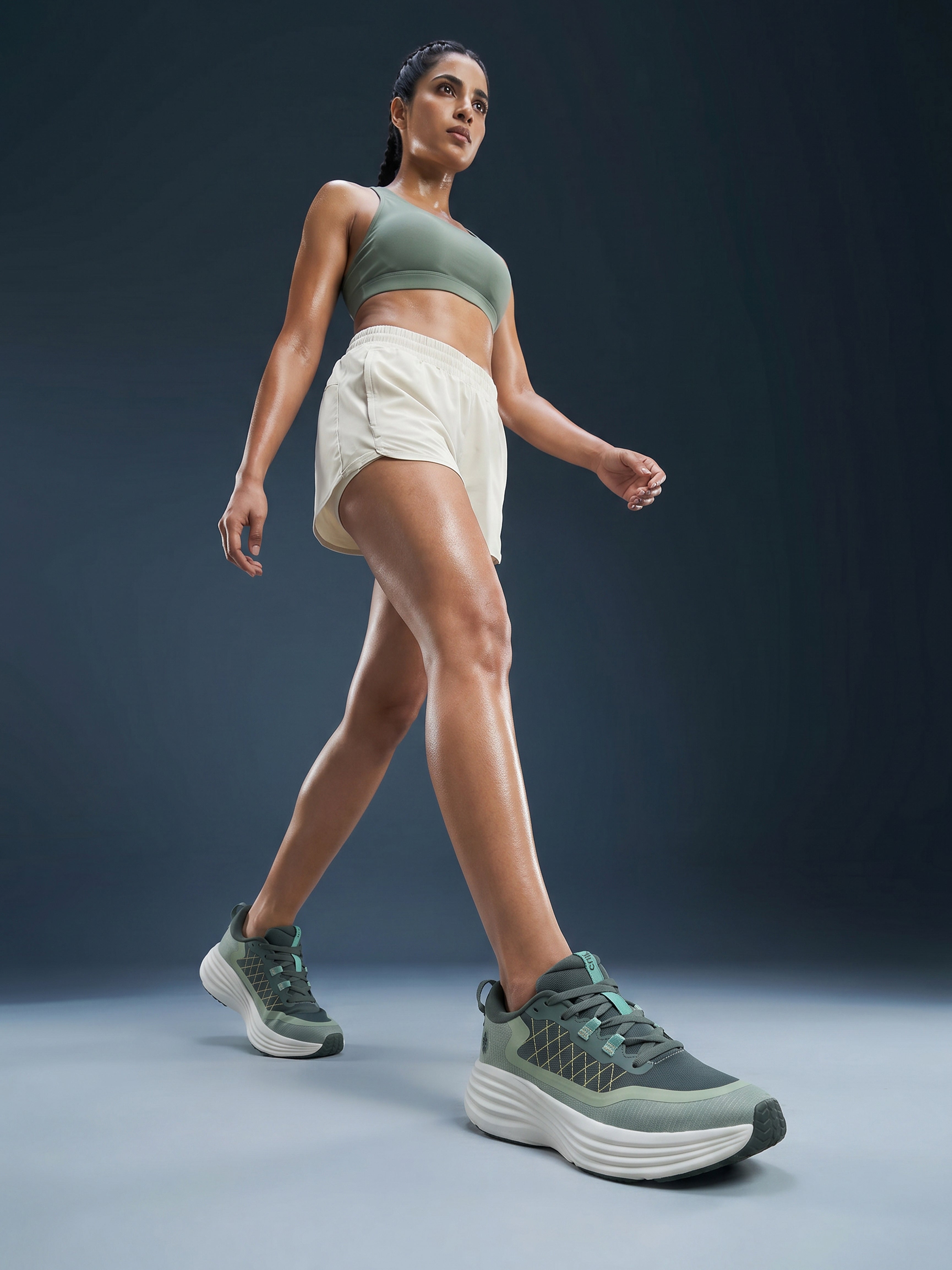 cult Women's WaveWalk Walking Shoes - L.Olive