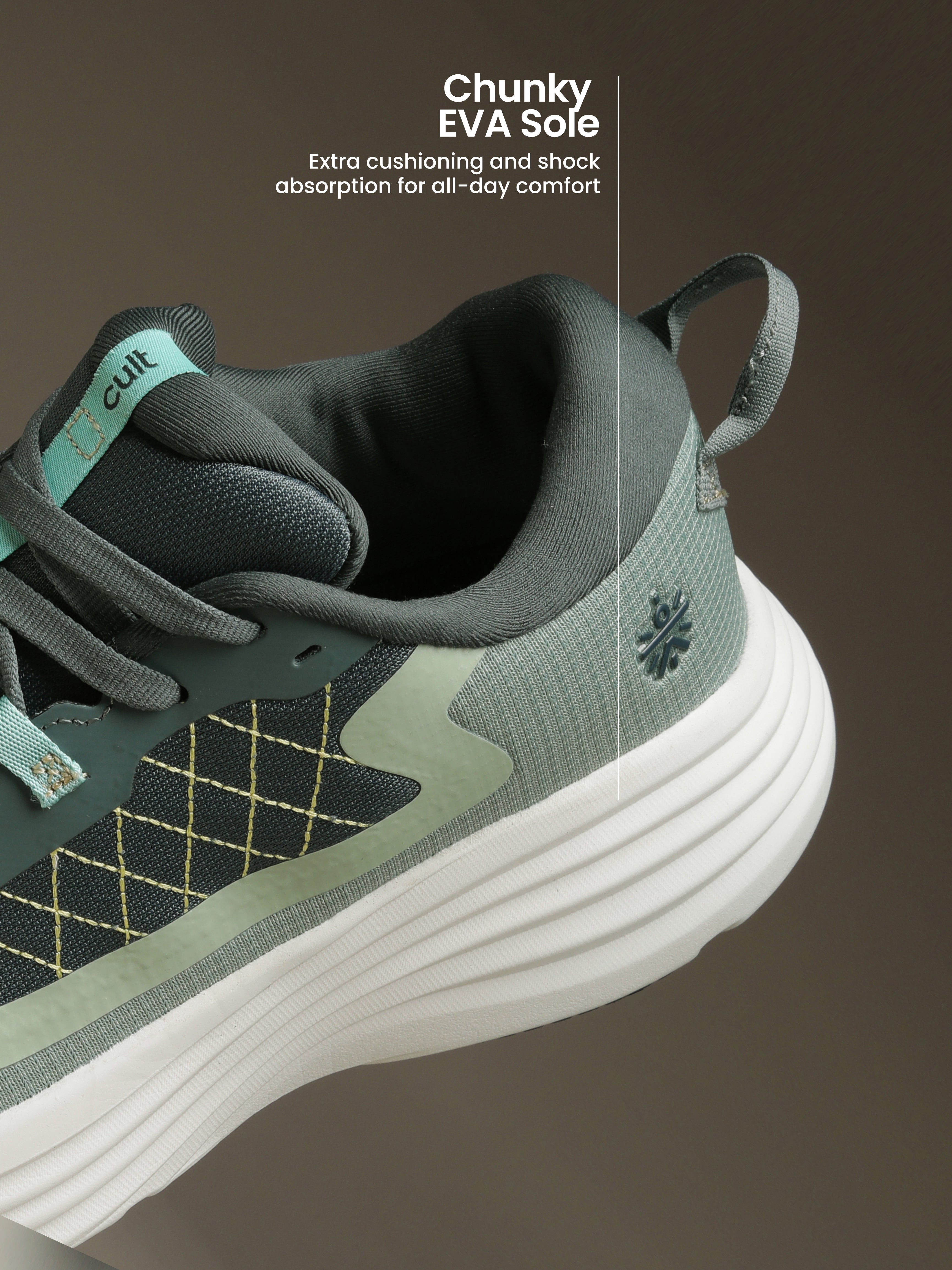 cult Women's WaveWalk Walking Shoes - L.Olive