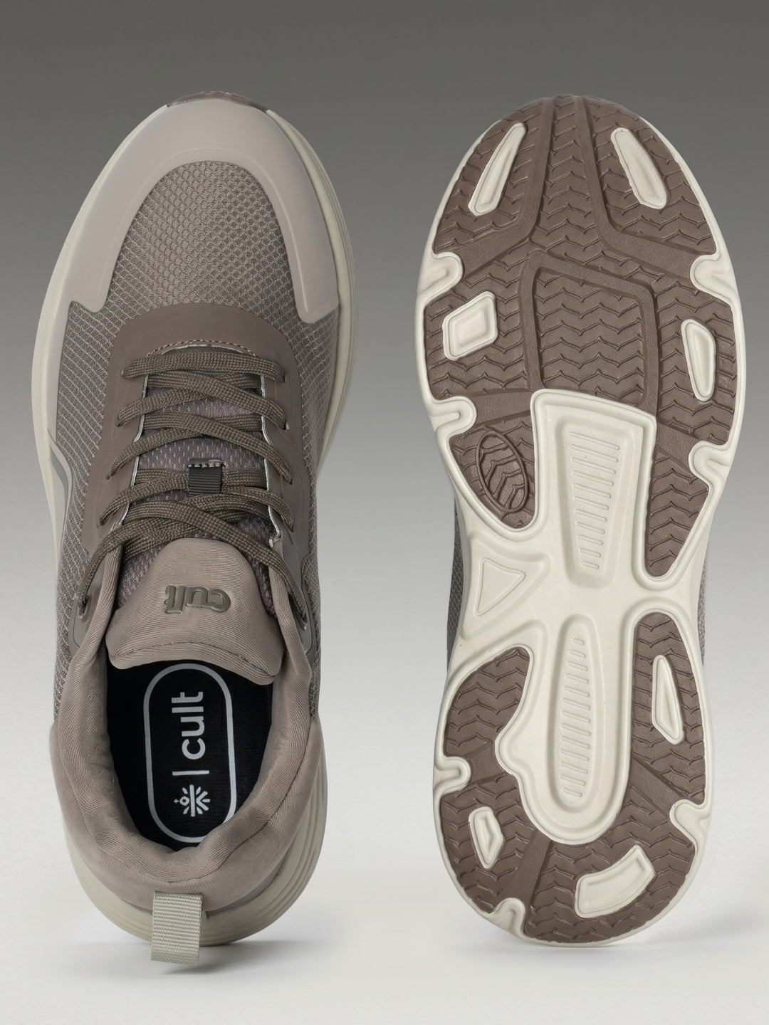 cult Men's GridWeave Walking Shoes - Light Brown