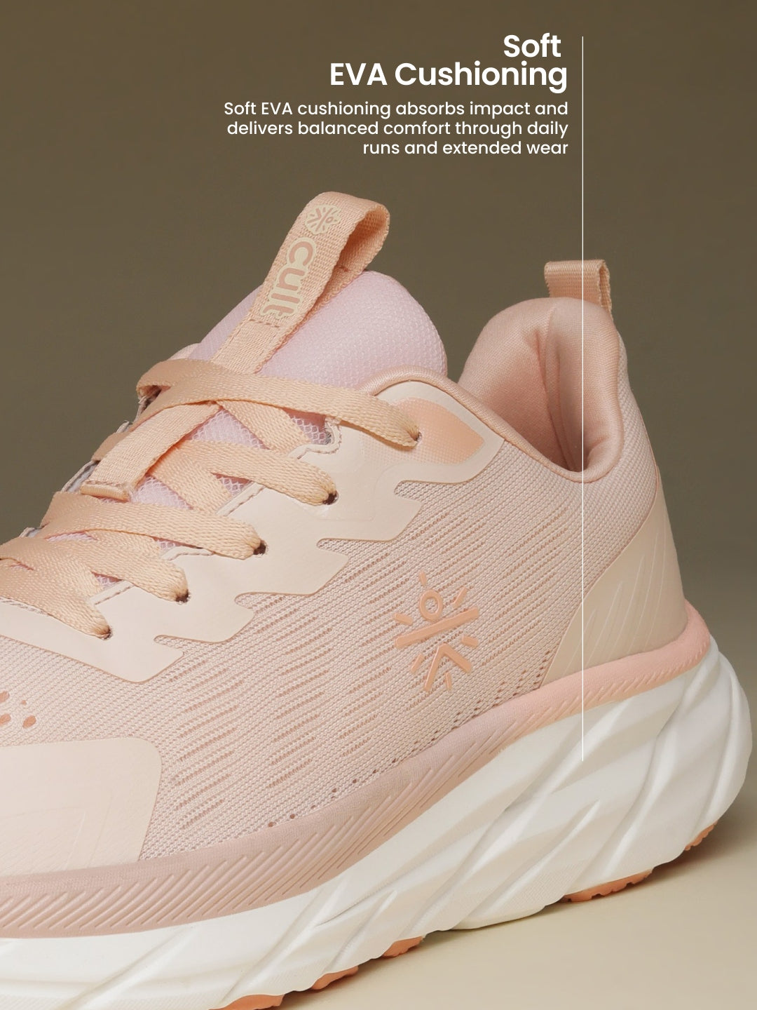 cult Women's FlexWeave Running Shoes - Peach