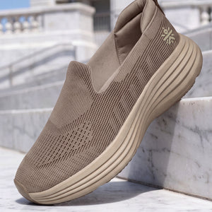 cult Women's PlushStride Walking Shoes - Beige
