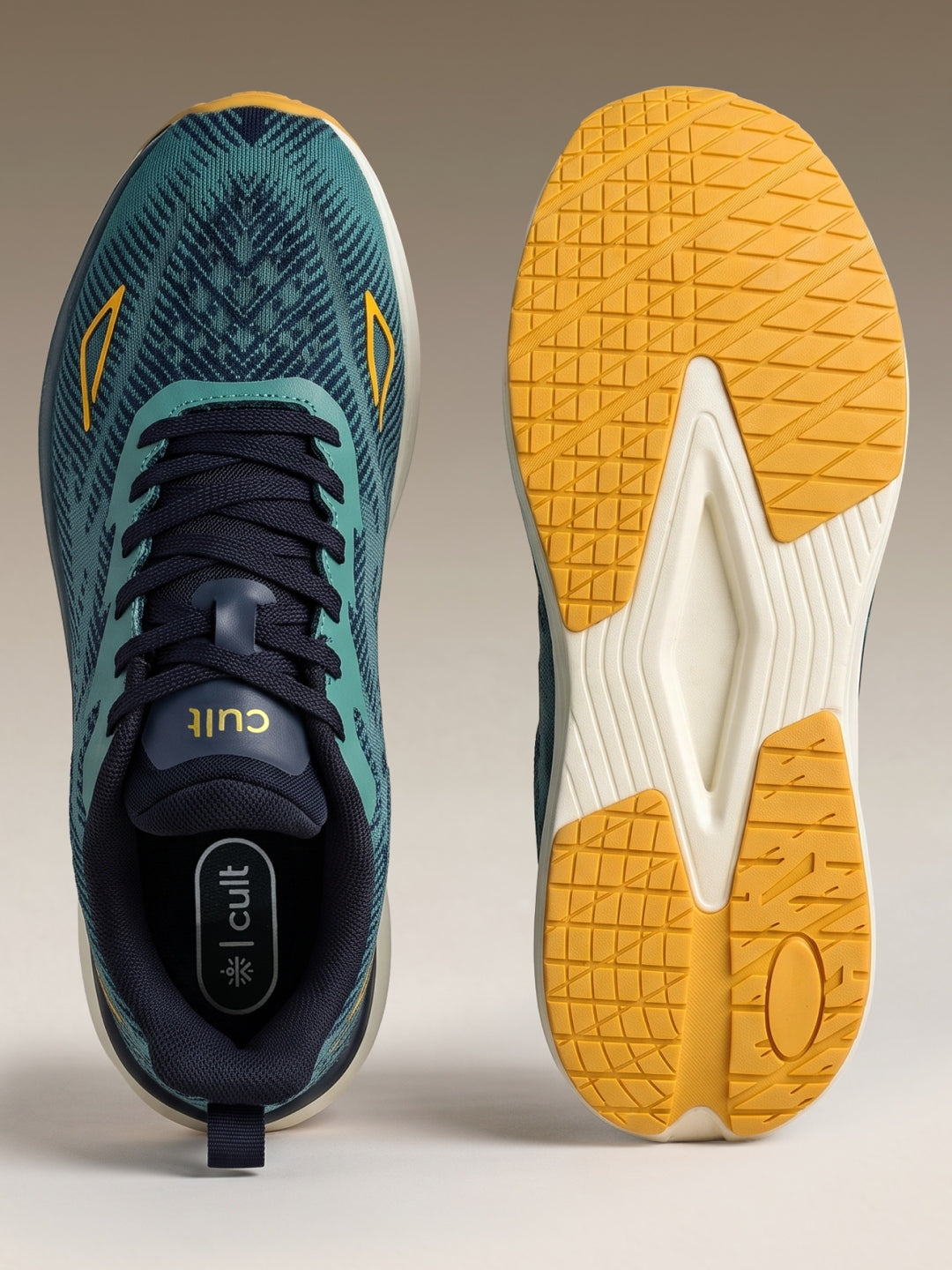 cult Men's VoltStride Running Shoes - Green
