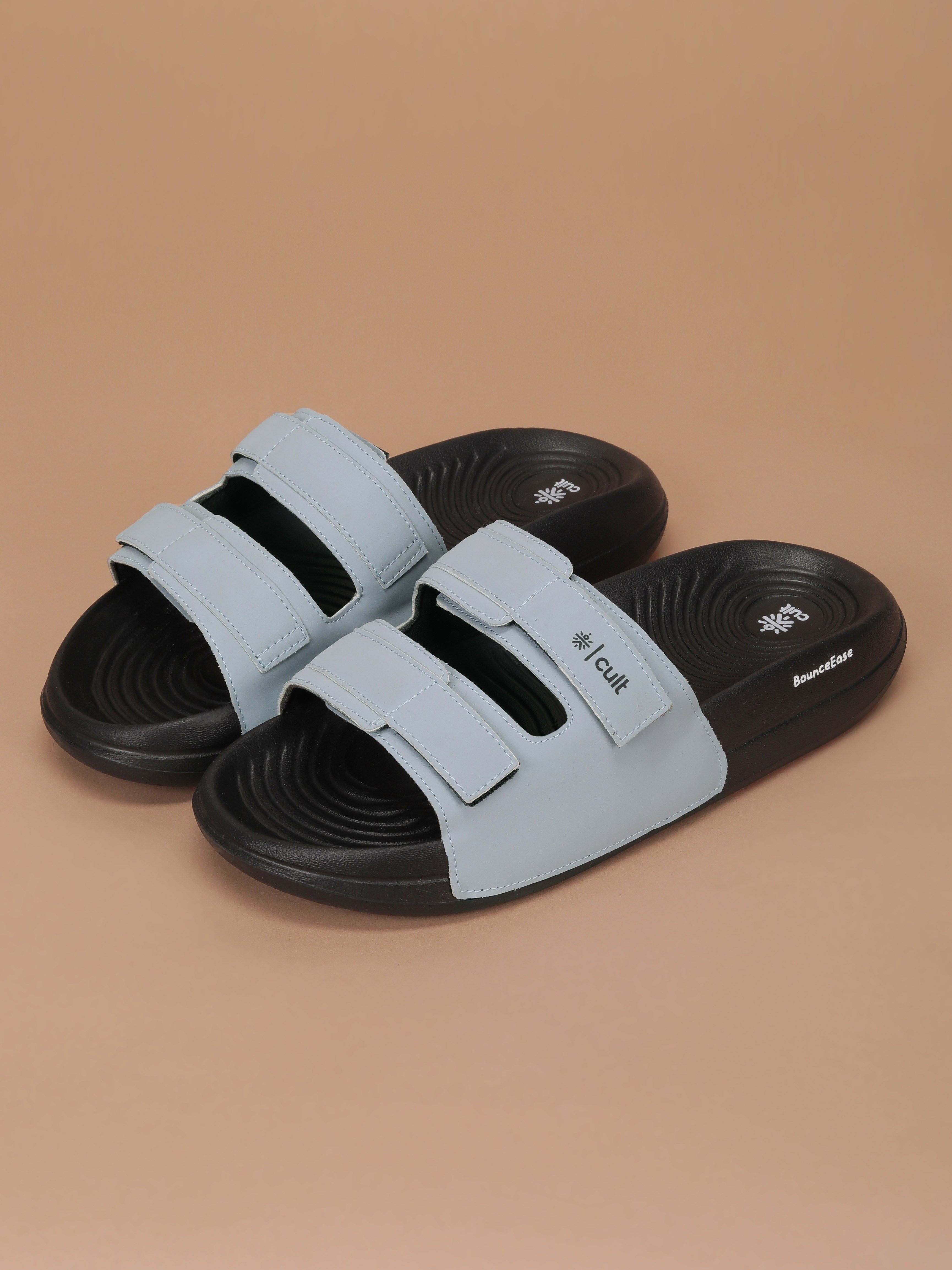 cult Men's DualFlex Sliders - Blue