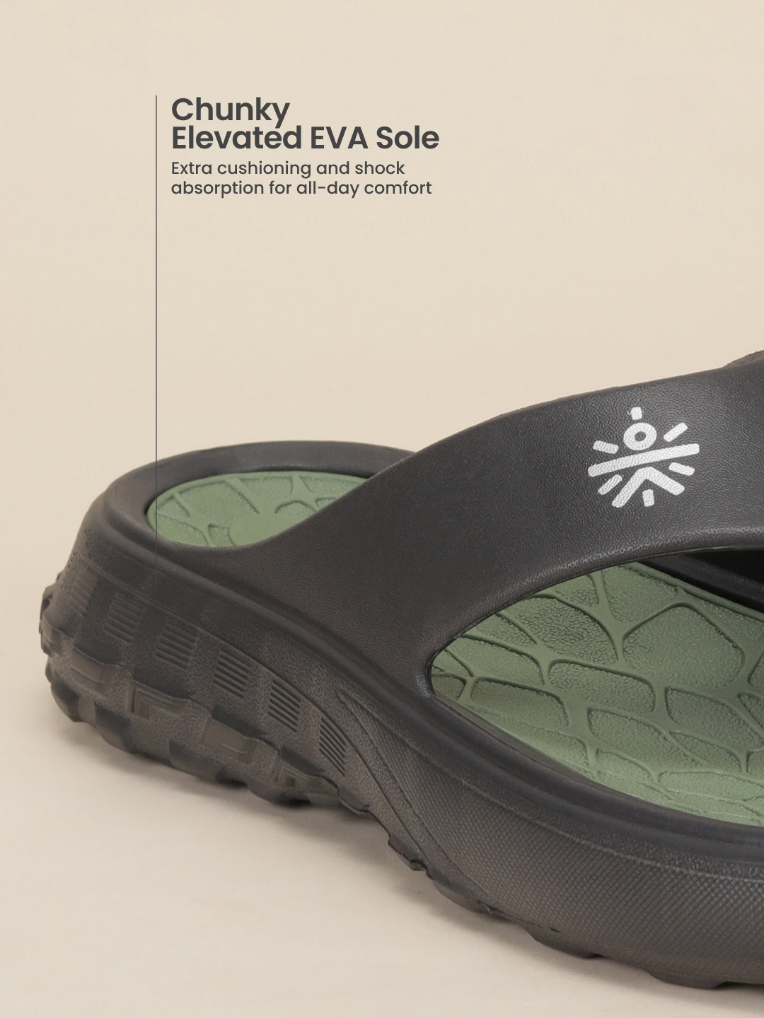 cult Men's TerraGrip Sliders - Black