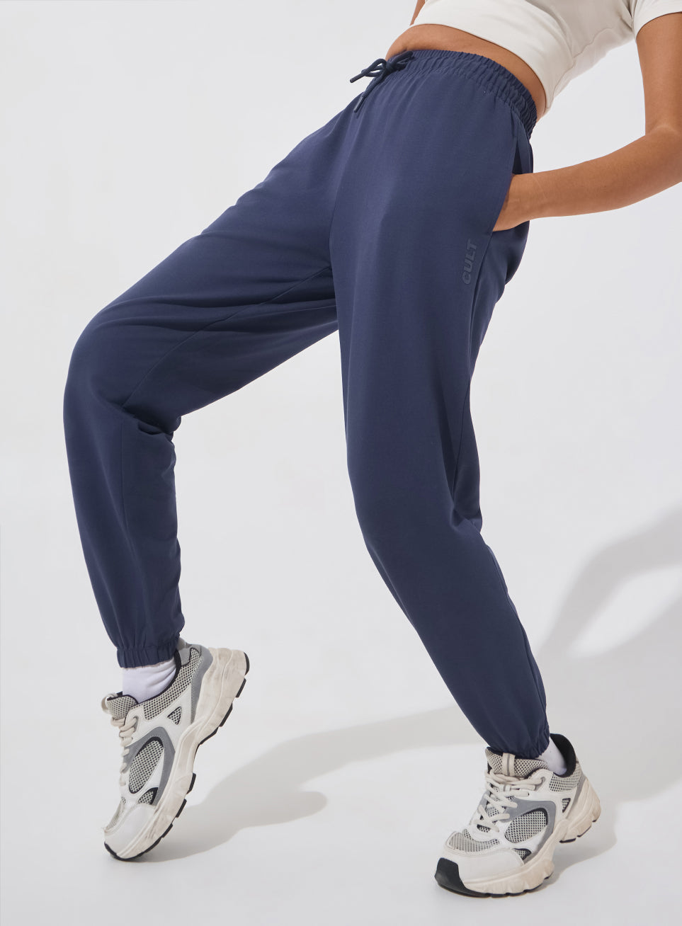 Women's Navy Soft Form Classic Joggers